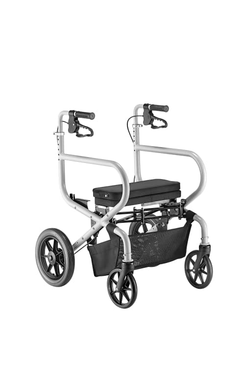 2-in-1 Rollator Wheelchair